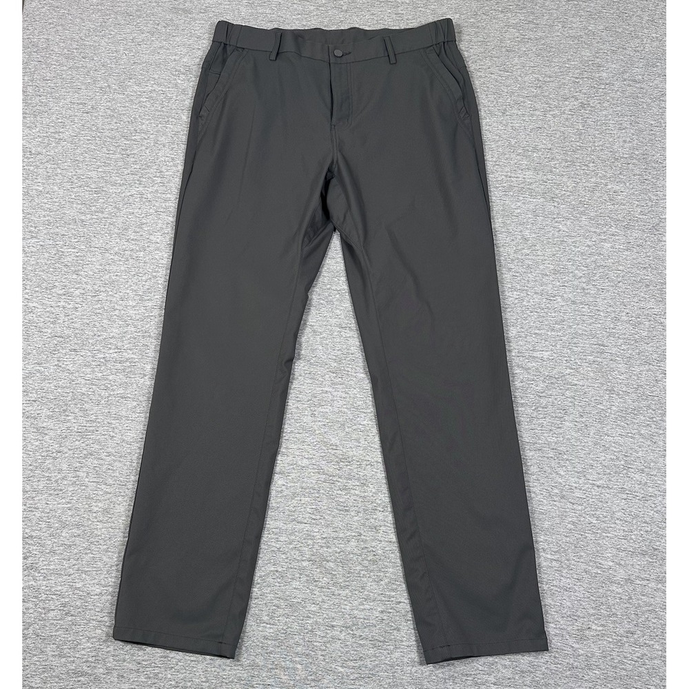 Jack Archer Pants Mens 34x32 Gray Jetsetter Tech Performance Stretch Chino